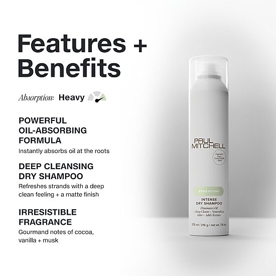 Paul Mitchell Intense Dry Shampoo 7.6 oz.