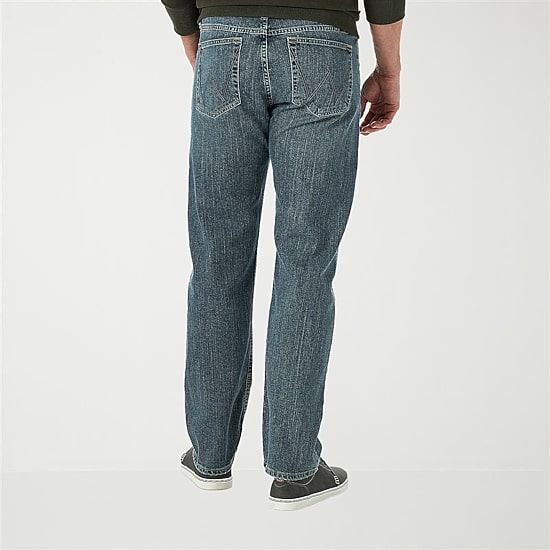 Wrangler Big and Tall Mens Stretch Fabric Relaxed Fit Jean