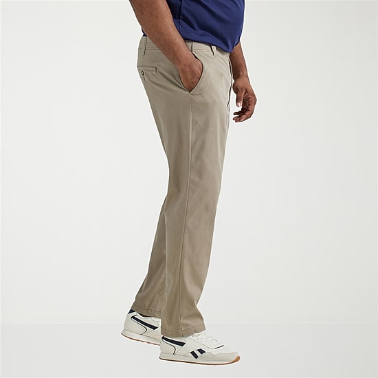 Lee Big and Tall Mens Extreme Motion Relaxed Fit Pants