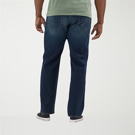 Lee Big and Tall Extreme Motion Relaxed Straight Leg Jeans