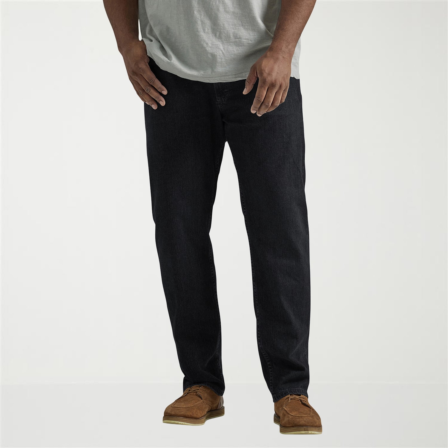 Lee Legendary Denim Big and Tall Mens Stretch Fabric Regular Fit Jeans