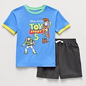 Disney Collection Little & Big Kid Boys Toy Story 2-pc. Short Set