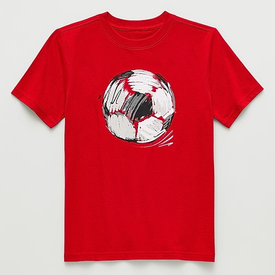 Xersion Little & Big Kid Boys Crew Neck Short Sleeve Regular Fit Graphic T-Shirt