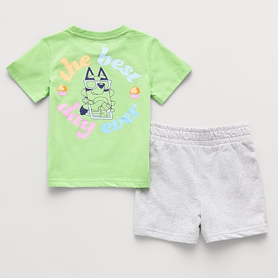 Toddler Boys Bluey 2-pc. Short Set