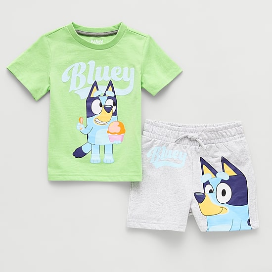 Toddler Boys Bluey 2-pc. Short Set