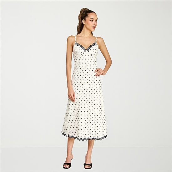 belle vie Womens Sleeveless Slip Dress