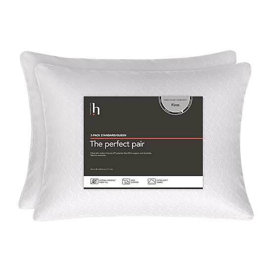 Home Expressions Perfect pair 2-Pack Standard/Queen Pillows