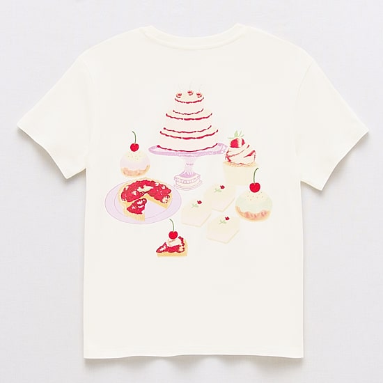 Eyeshadow Big Kid Girls Crew Neck Short Sleeve Oversized Graphic T-Shirt