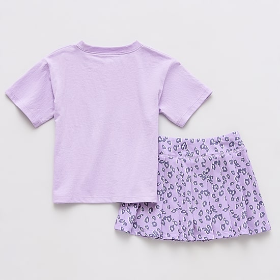 Okie Dokie Active Toddler & Little Girls Jersey 2-pc. Skort Set