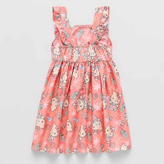 Toddler Girls Sleeveless Hello Kitty A-Line Dress