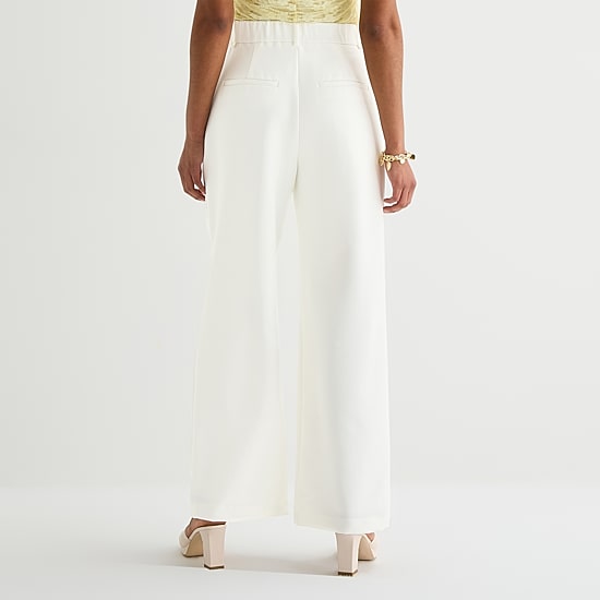 by&by Womens Juniors Wide Leg Trouser