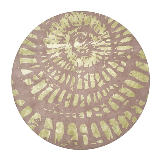 Safavieh Capri Collection Almira Geometric Round Area Rug
