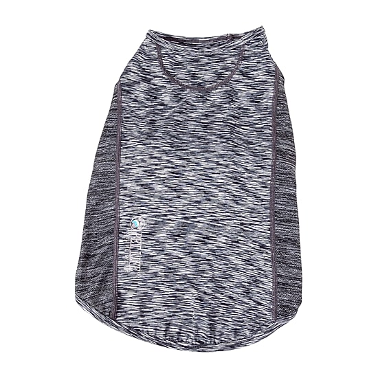 Pet Life ® Active 'Warf Speed' Heathered Ultra-Stretch Sporty Performance Dog T-Shirt