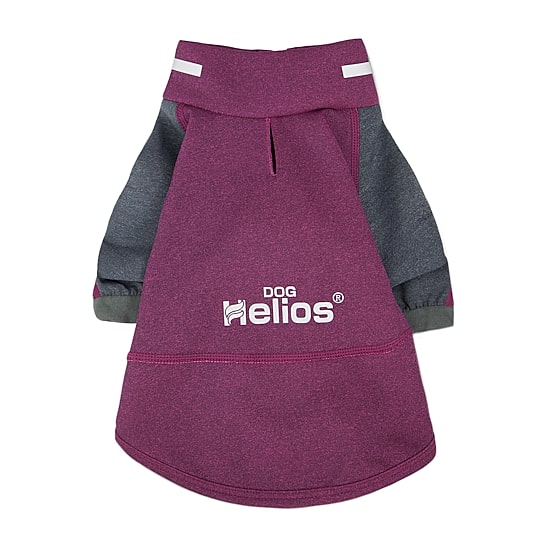Dog Helios ® 'Eboneflow' Mediumweight 4-Way Stretch Flexible and Breathable Performance Dog Yoga T-Shirt