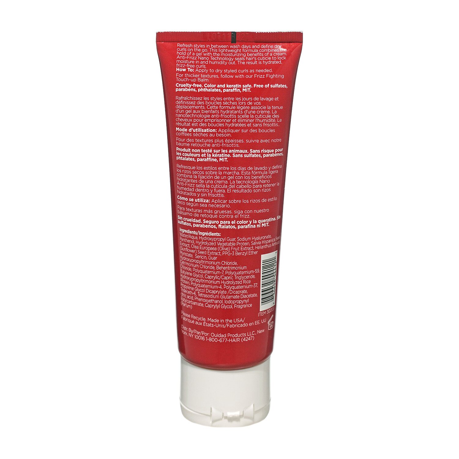 Ouidad Advanced Climate Control Featherlight Touch-Up Styling Hair Gel 8.5 oz.