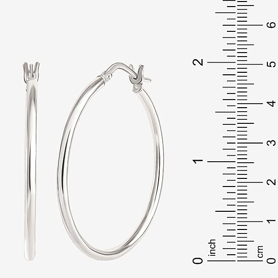Sterling Silver Hoop Earrings