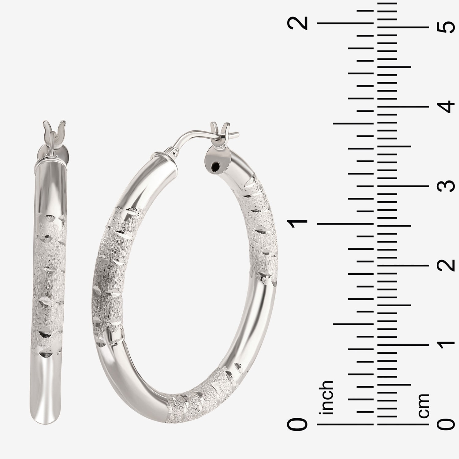 Sterling Silver Hoop Earrings