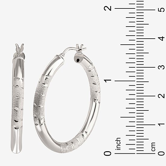 Sterling Silver Hoop Earrings