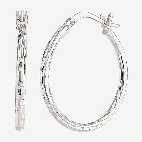 Womens Sterling Silver 4 Pair Earring Set