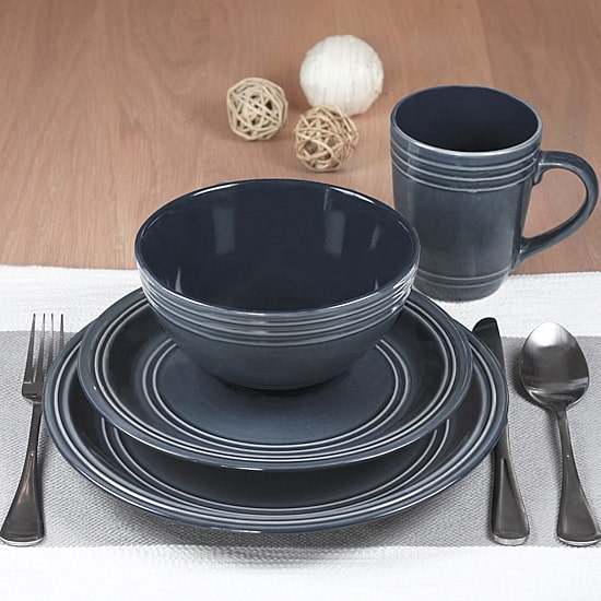 Baum Allure 16-pc. Stoneware Dinnerware Set