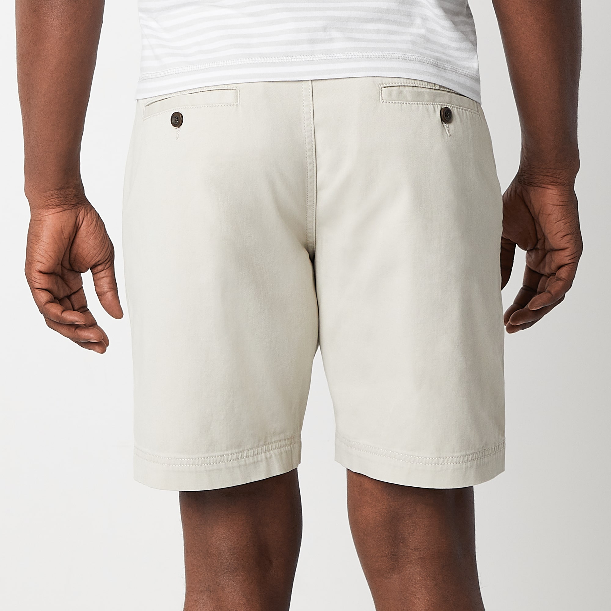 St. John's Bay Mens 9" Stretch Fabric Chino Short