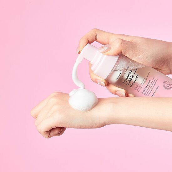 Hanskin Hyaluron Bubble Pop Cleanser