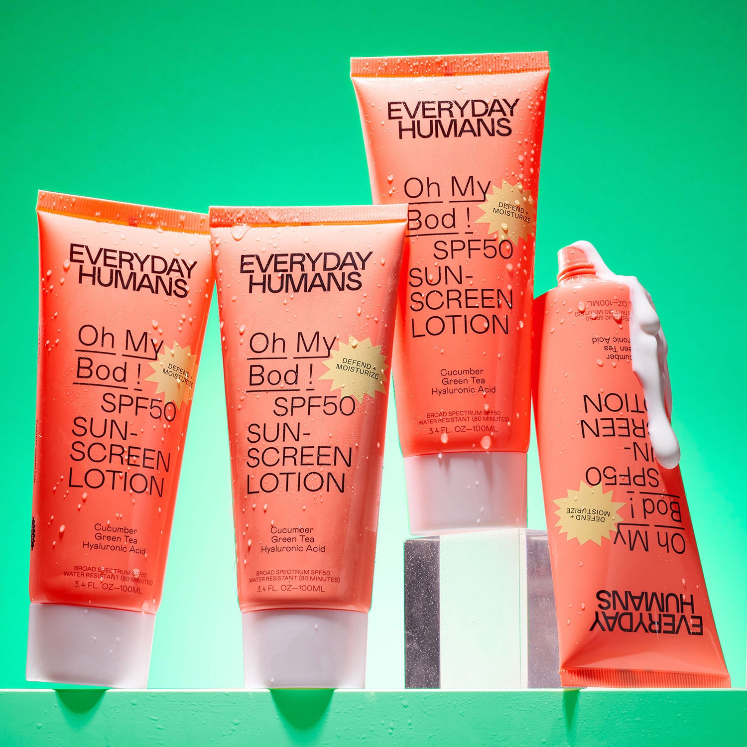 Everyday Humans Oh My Bod Spf 50 Body Sunscreen