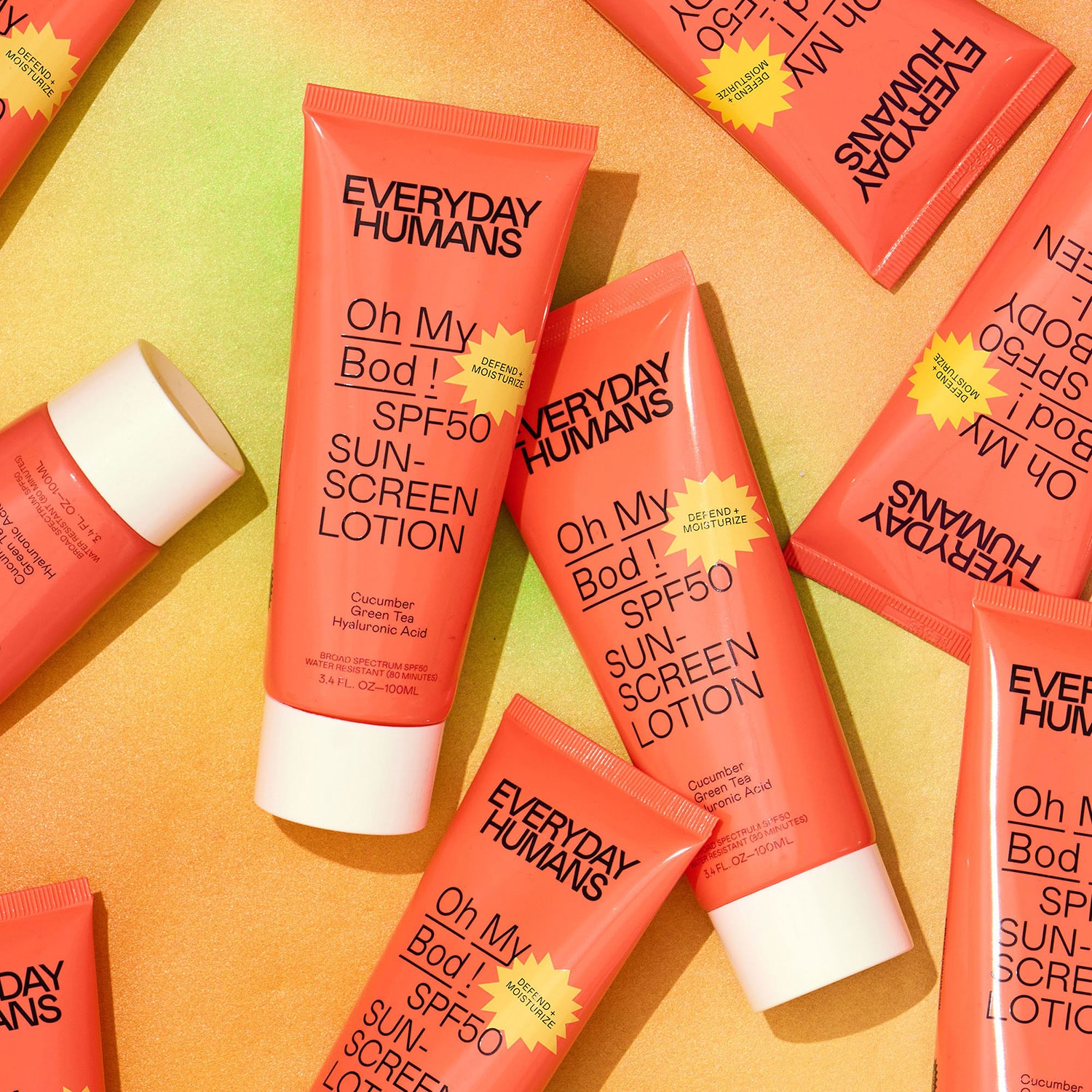 Everyday Humans Oh My Bod Spf 50 Body Sunscreen