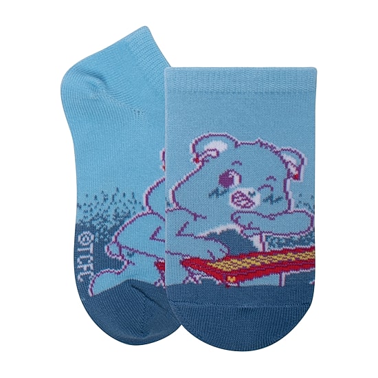 Little & Big Kid Girls 6 Pair Care Bears No Show Socks