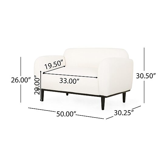 Chaparral Track-Arm Upholstered Loveseat
