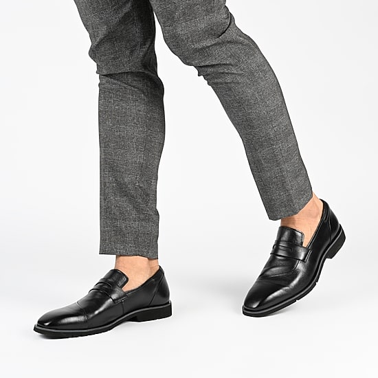 Thomas And Vine Zenith Mens Square Closed Toe Loafers