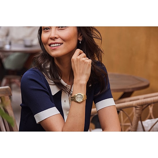 Citizen Peyten Womens Gold Tone Stainless Steel Bracelet Watch Eo1222-50p
