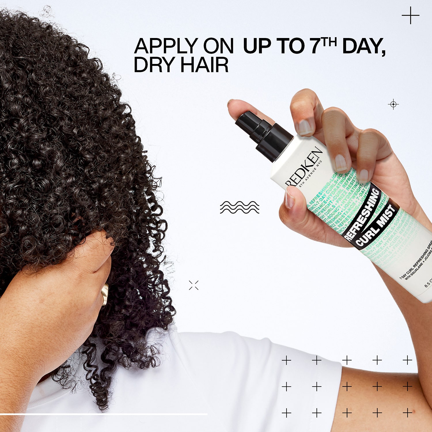 Redken Refreshing Curl Mist Hair Product 8.5 oz.