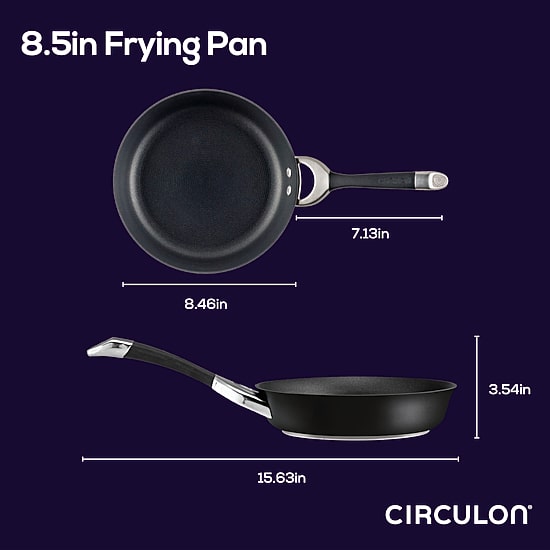 Circulon Symmetry Hard-Anodized 8.5" Frying Pan