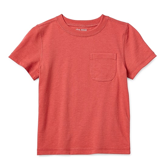Okie Dokie Toddler & Little Boys Crew Neck Short Sleeve T-Shirt
