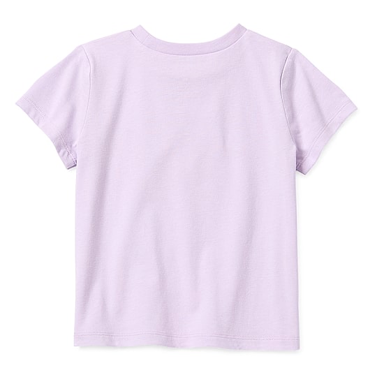 Okie Dokie Toddler & Little Girls Round Neck Short Sleeve Regular Fit Graphic T-Shirt