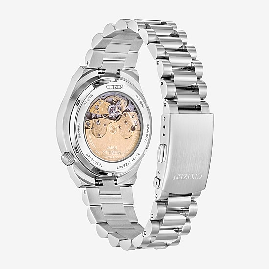 Citizen Tsuyosa Womens Automatic Silver Tone Stainless Steel Bracelet Watch Nj0200-50z
