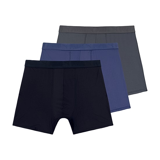 PUMA Ultra Soft Mens 3 Pack Boxer Briefs Psp25m152980
