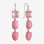 Liz Claiborne Womens Drop Earrings