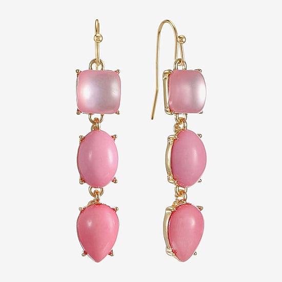 Liz Claiborne Womens Drop Earrings