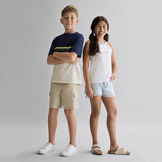 Thereabouts Little & Big Kid Girls Crew Neck Sleeveless Tank Top
