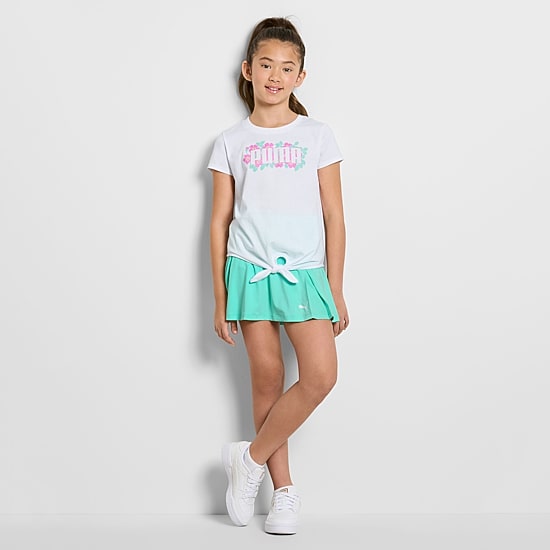 PUMA Big Kid Girls Jersey 2-pc. Skort Set