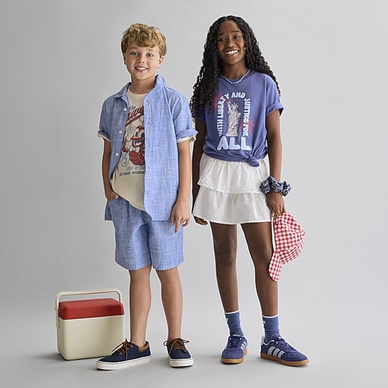 Thereabouts Little & Big Kid Boys Crew Neck Short Sleeve Regular Fit Graphic T-Shirt