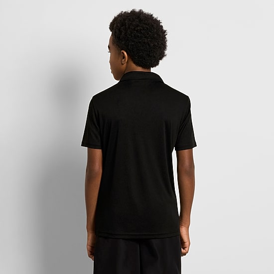 PUMA Big Kid Boys Short Sleeve Classic Fit Polo Shirt