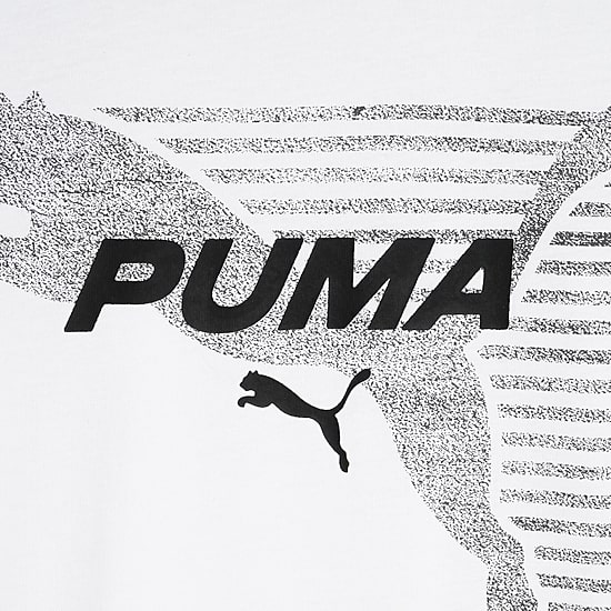 PUMA Big Kid Boys Crew Neck Short Sleeve Regular Fit Graphic T-Shirt