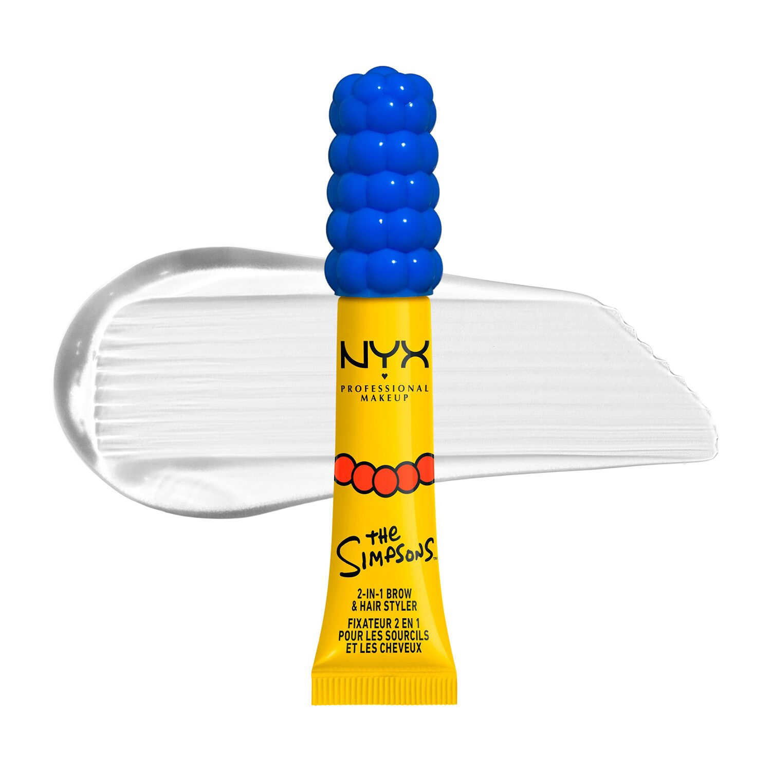 NYX Professional Makeup Simpsons Collab Marge Mega Glue 2-in-1 Brow & Hair Styler