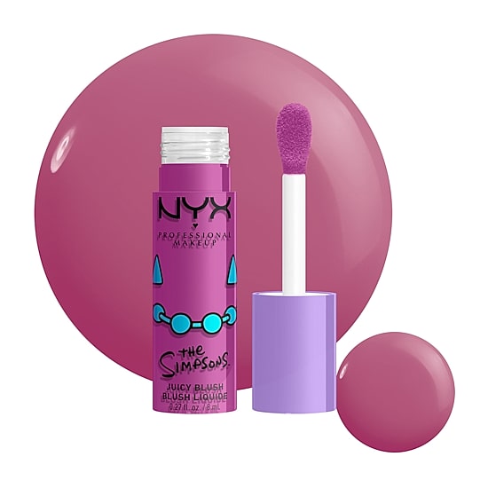 NYX Professional Makeup Simpsons Collab Saucy Sisters' Fat Cheeks Juicy Liquid Blush