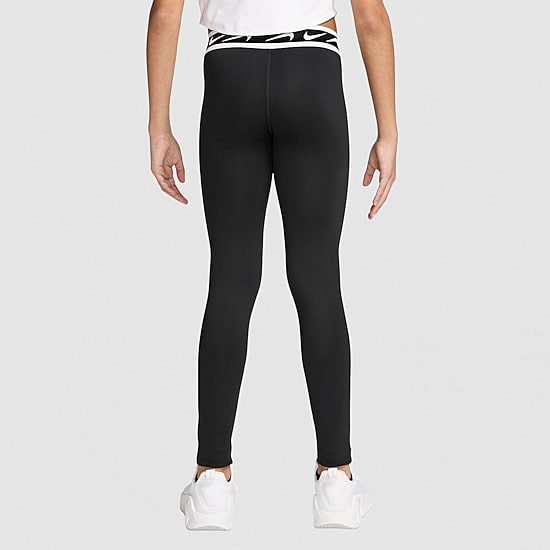 Nike Big Kid Girls Mid Rise Knit Active Slim Full Length Leggings