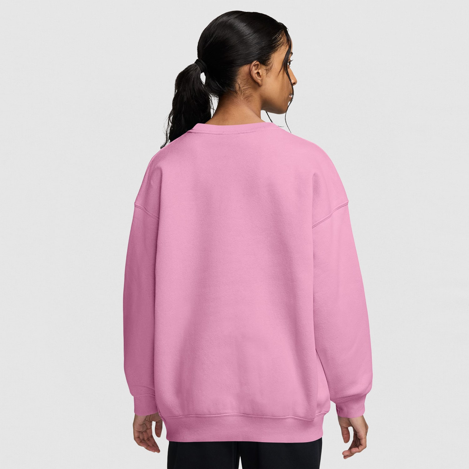 Nike Big Kid Girls Crew Neck Fleece Long Sleeve Sweatshirt