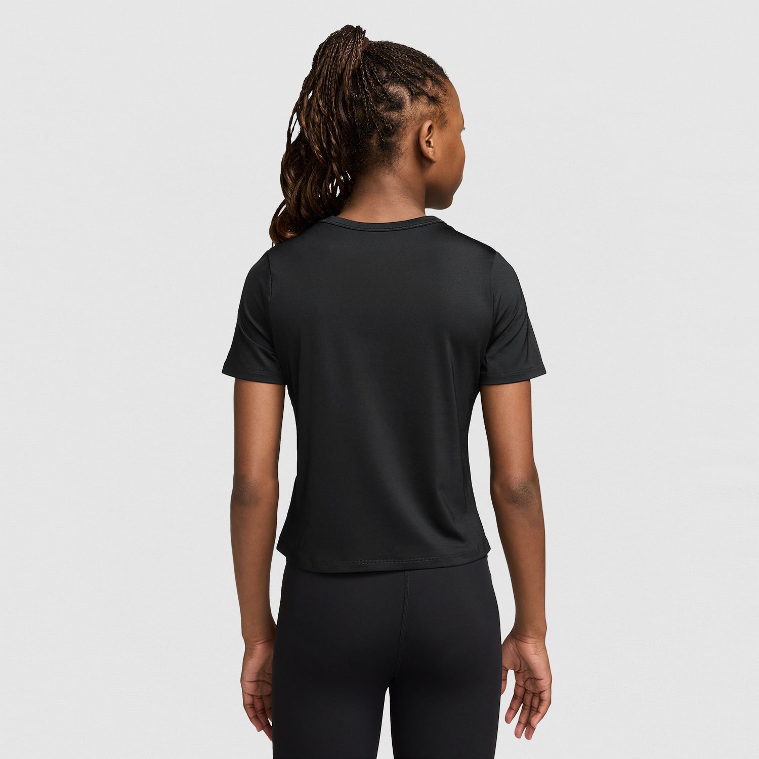 Nike Big Kid Girls Crew Neck Long Sleeve Active T-Shirt